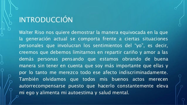 aprendiendo quererse si mismo walter riso